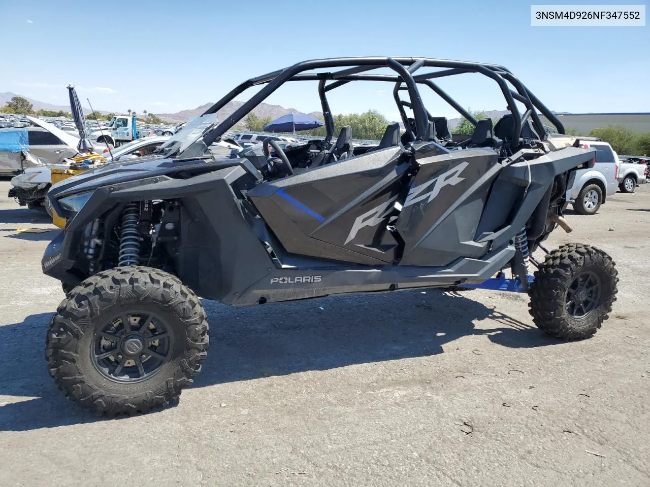 2022 Polaris Rzr Pro Xp 4 Ultimate VIN: 3NSM4D926NF347552 Lot: 69233854