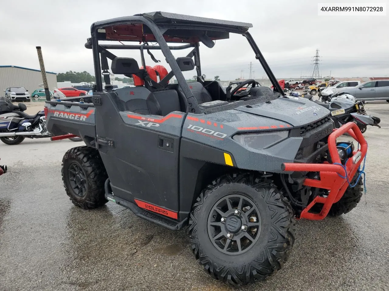 2022 Polaris Ranger Xp 1000 High Lifter Edition VIN: 4XARRM991N8072928 Lot: 69513594