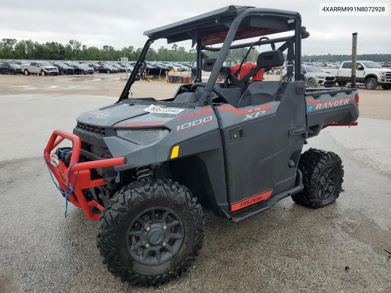 2022 Polaris Ranger Xp 1000 High Lifter Edition VIN: 4XARRM991N8072928 Lot: 69513594