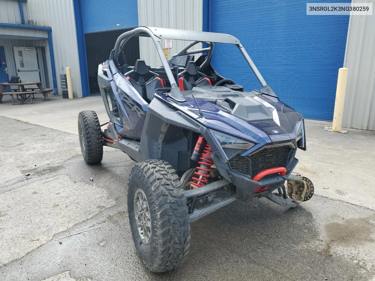 2022 Polaris Rzr Pro R Ultimate Launch Edition VIN: 3NSRGL2K3NG380259 Lot: 69626944