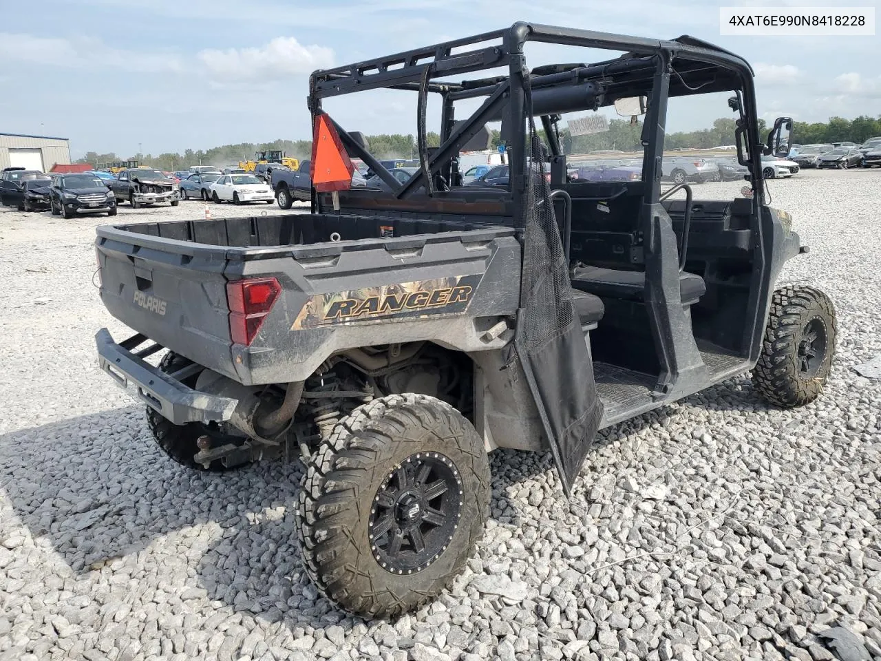 2022 Polaris Ranger Crew 1000 Premium VIN: 4XAT6E990N8418228 Lot: 69890214