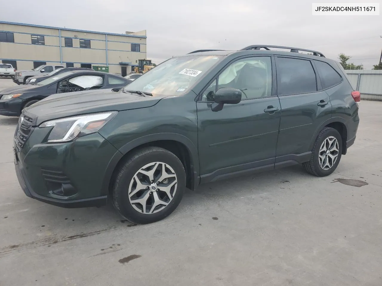 JF2SKADC4NH511671 2022 Subaru Forester Premium