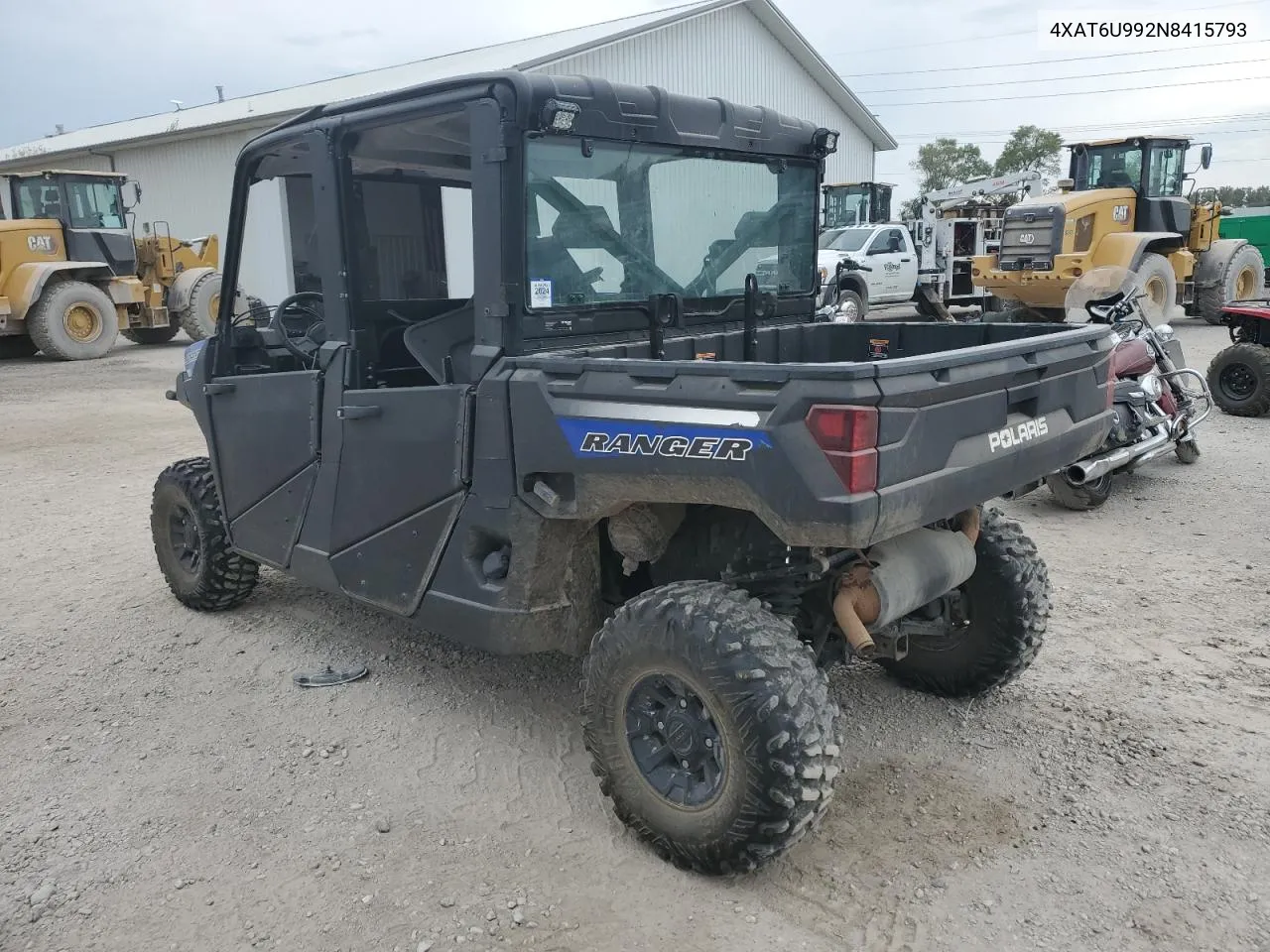 2022 Polaris Ranger Crew 1000 Premium Winter Prep VIN: 4XAT6U992N8415793 Lot: 71409154