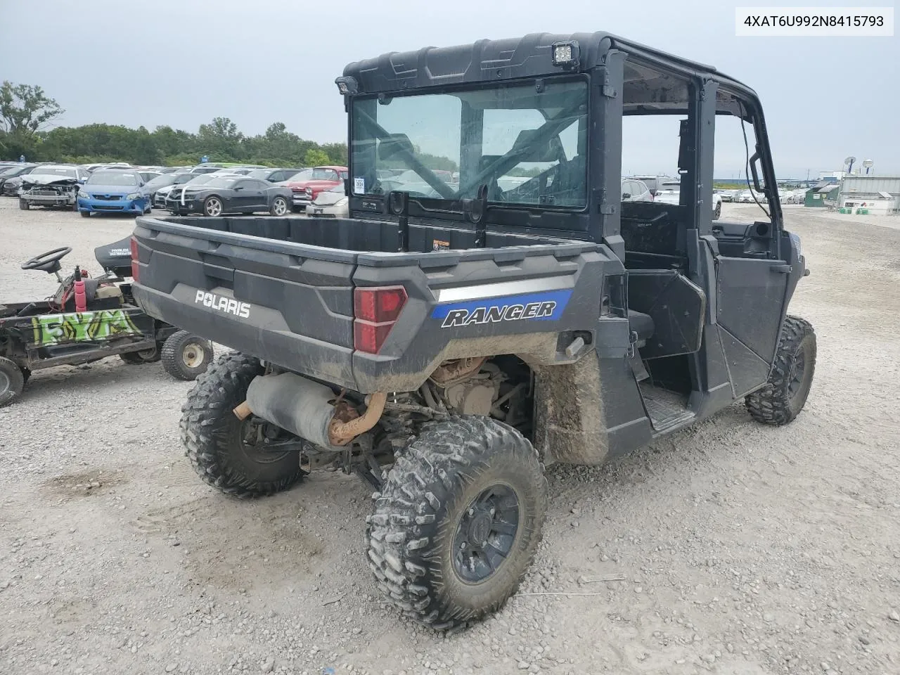 2022 Polaris Ranger Crew 1000 Premium Winter Prep VIN: 4XAT6U992N8415793 Lot: 71409154