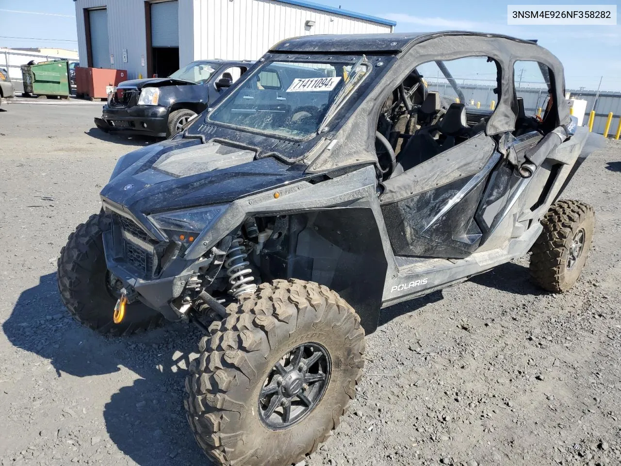 2022 Polaris Rzr Pro Xp 4 Sport VIN: 3NSM4E926NF358282 Lot: 71411094