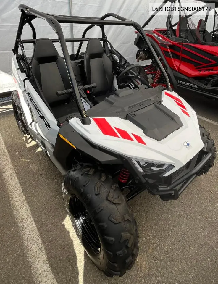 2022 Polaris Rzr 200 Efi VIN: L6KHCB183NS005172 Lot: 71505174