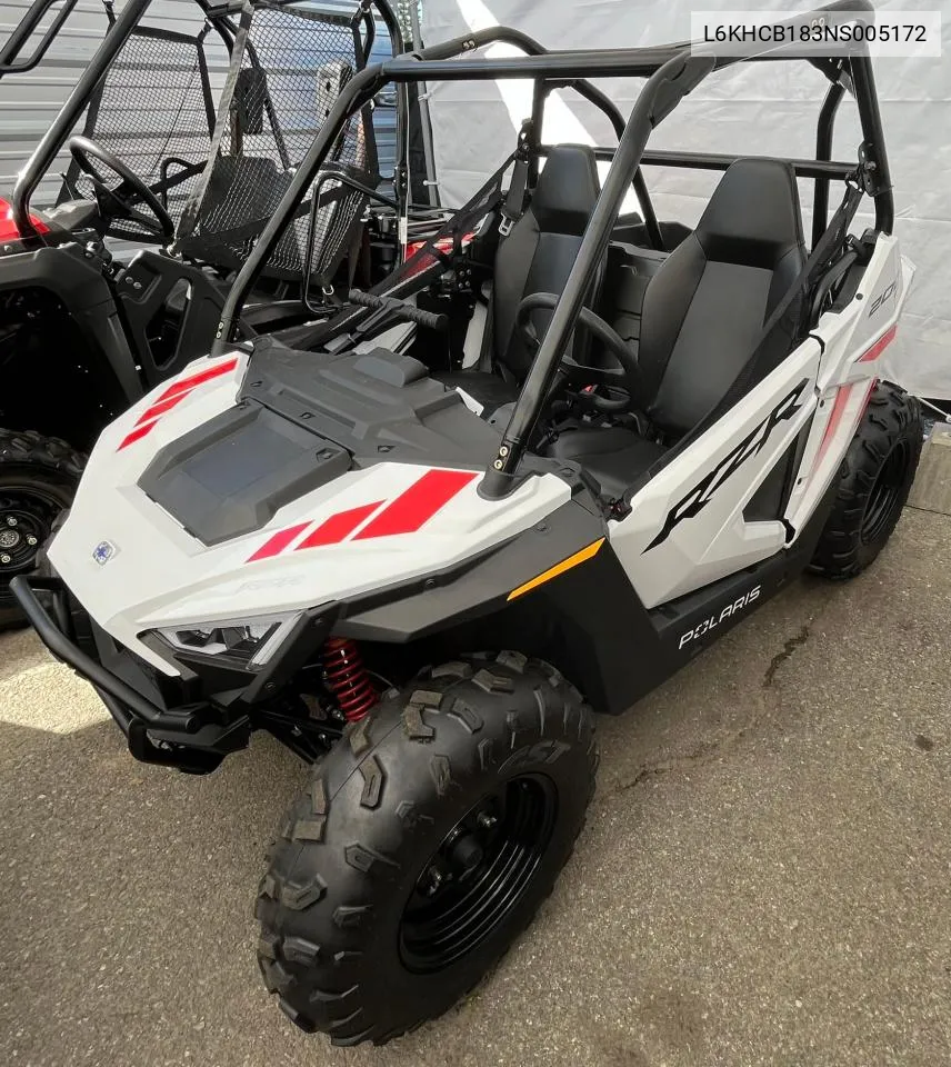 L6KHCB183NS005172 2022 Polaris Rzr 200 Efi