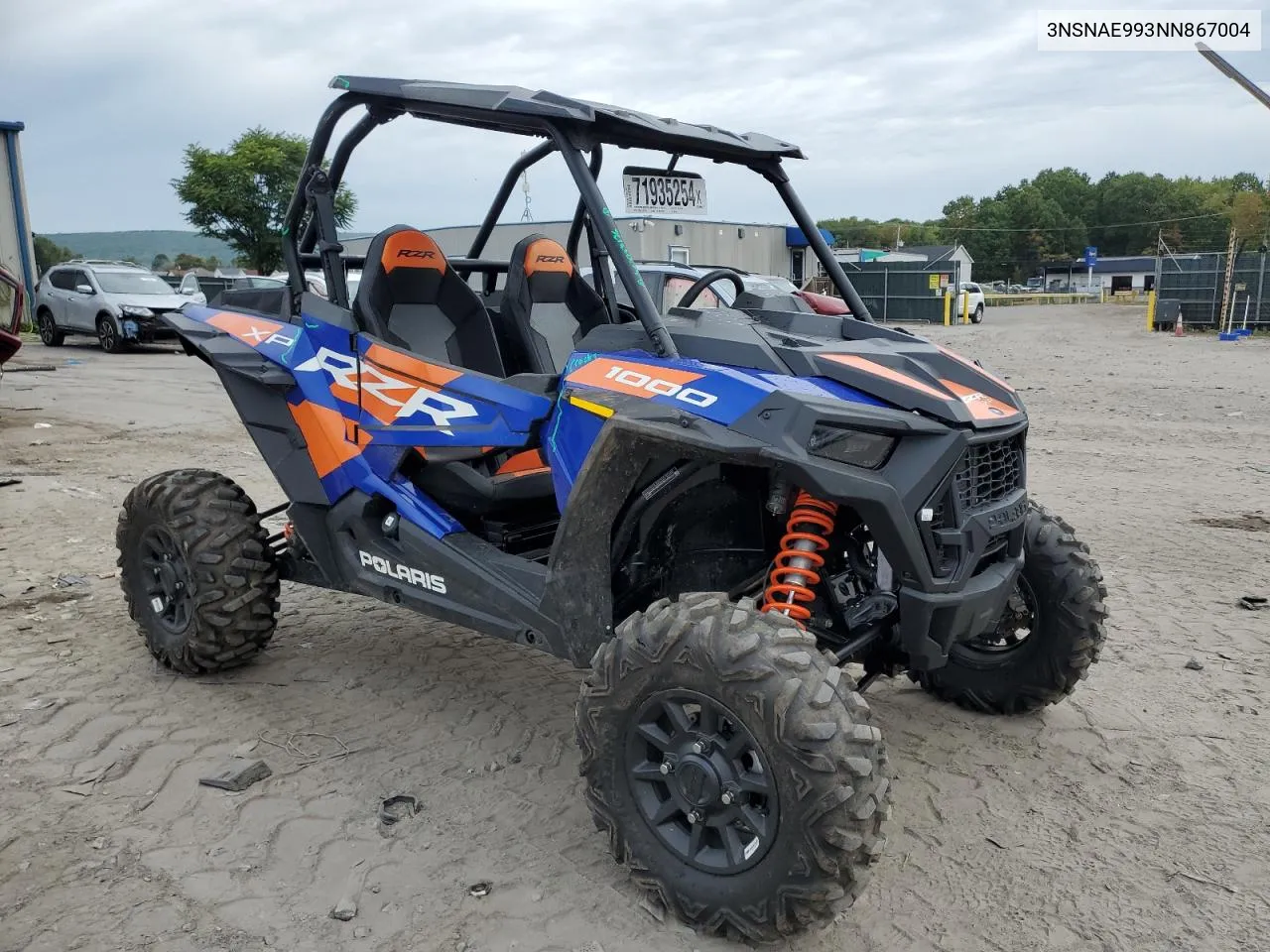 2022 Polaris Rzr Xp 1000 VIN: 3NSNAE993NN867004 Lot: 71935254