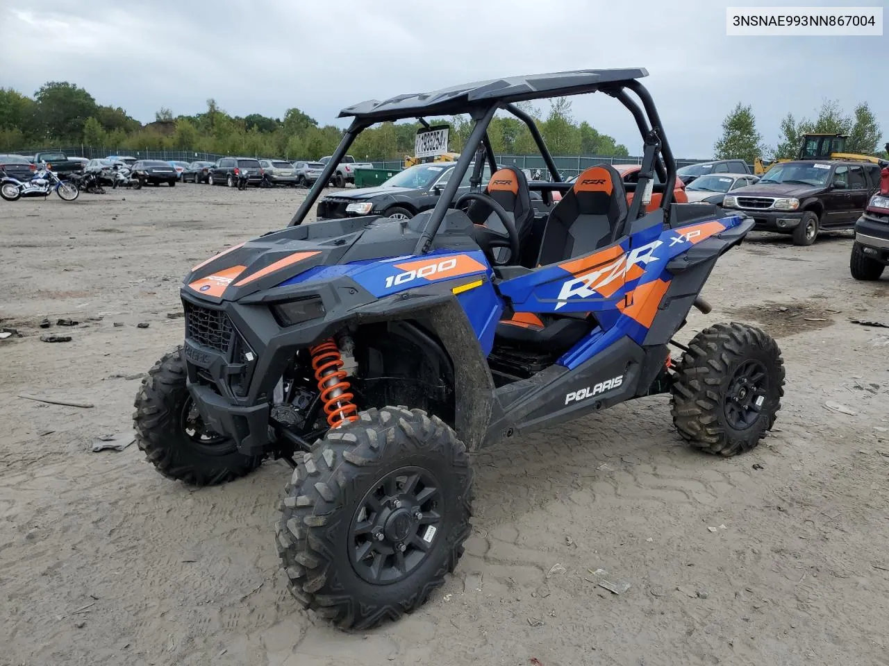 2022 Polaris Rzr Xp 1000 VIN: 3NSNAE993NN867004 Lot: 71935254