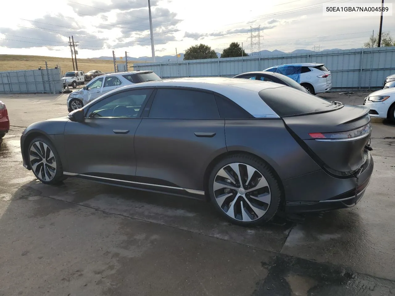 2022 Lucid Motors Air Grand Touring VIN: 50EA1GBA7NA004589 Lot: 71948454