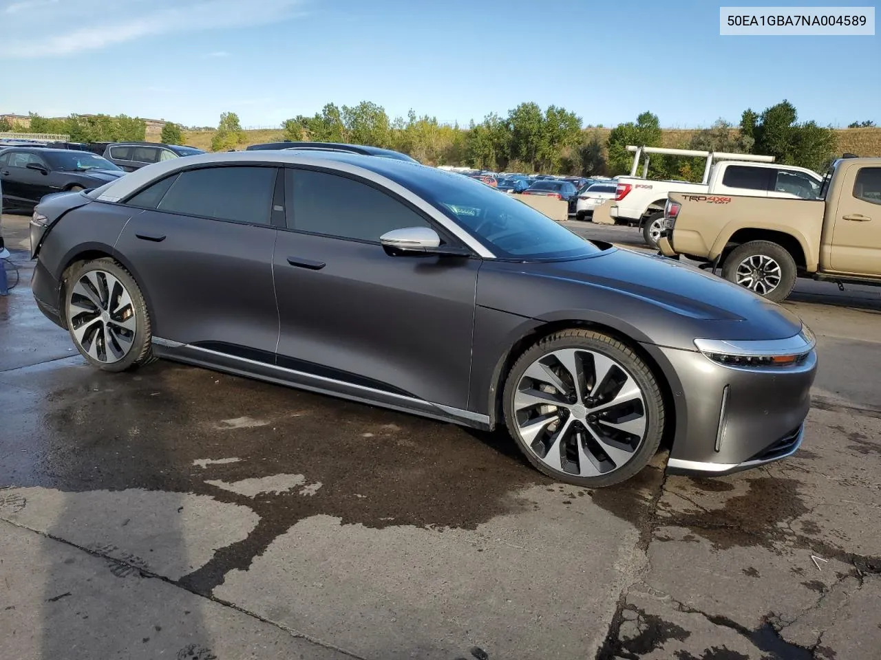 2022 Lucid Motors Air Grand Touring VIN: 50EA1GBA7NA004589 Lot: 71948454