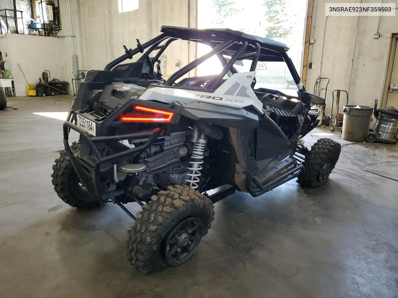 2022 Polaris Rzr Pro Xp Sport VIN: 3NSRAE923NF359503 Lot: 72351164