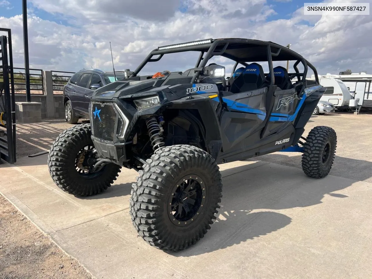 2022 Polaris Rzr Xp 4 1 VIN: 3NSN4K990NF587427 Lot: 72481124