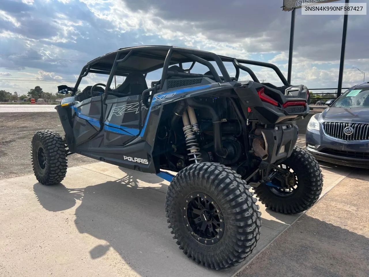 2022 Polaris Rzr Xp 4 1 VIN: 3NSN4K990NF587427 Lot: 72481124