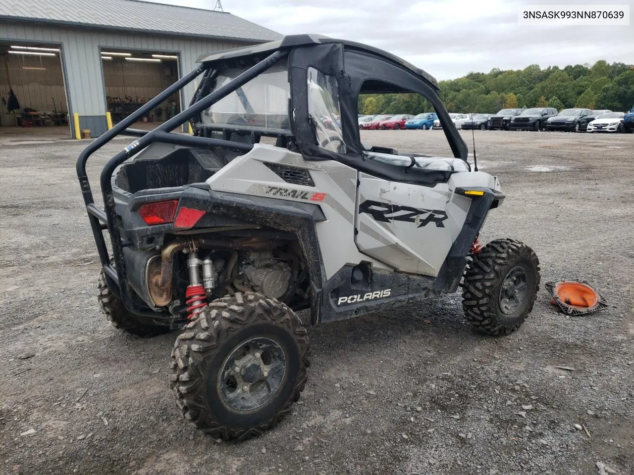 2022 Polaris Rzr Trail S 1000 Ultimate VIN: 3NSASK993NN870639 Lot: 72719414