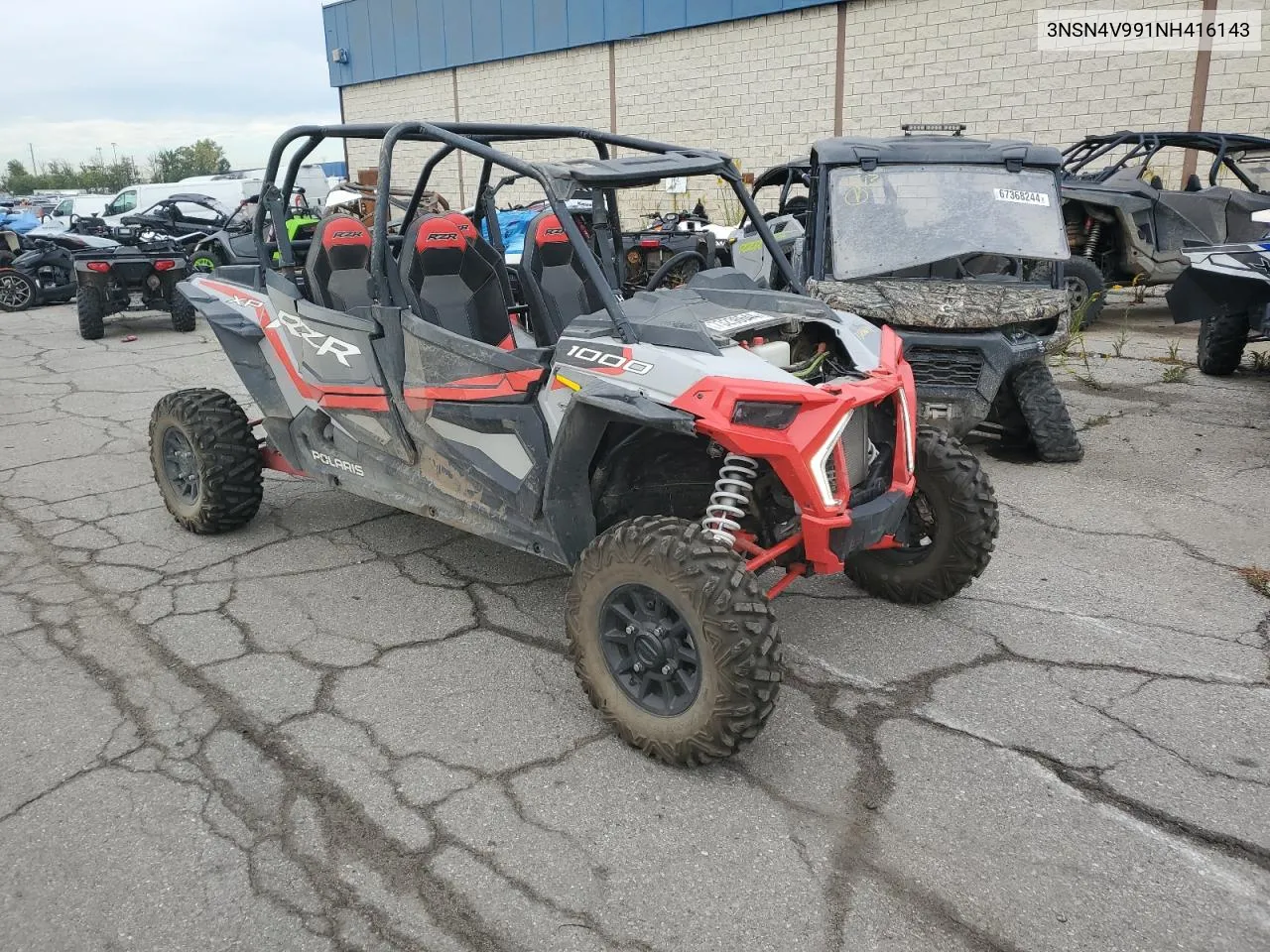 2022 Polaris Rzr Xp 4 1000 Premium VIN: 3NSN4V991NH416143 Lot: 73236644