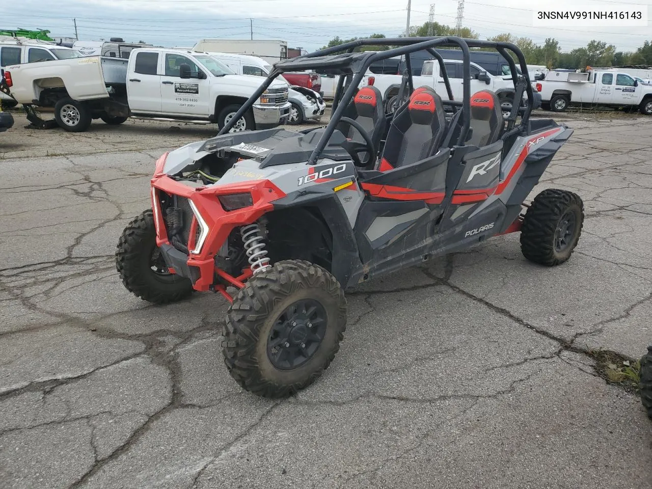 2022 Polaris Rzr Xp 4 1000 Premium VIN: 3NSN4V991NH416143 Lot: 73236644