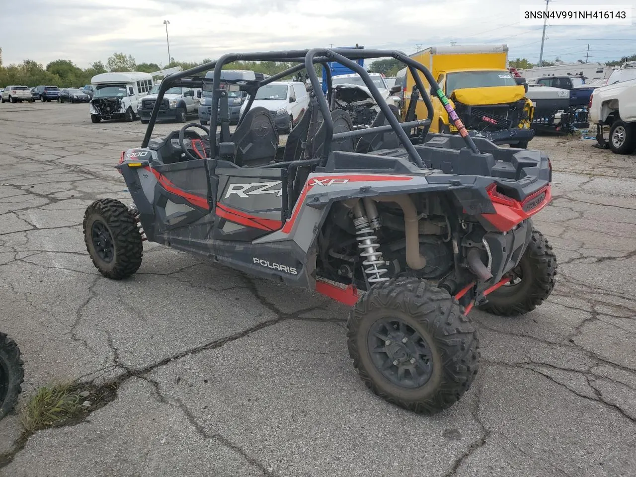 2022 Polaris Rzr Xp 4 1000 Premium VIN: 3NSN4V991NH416143 Lot: 73236644