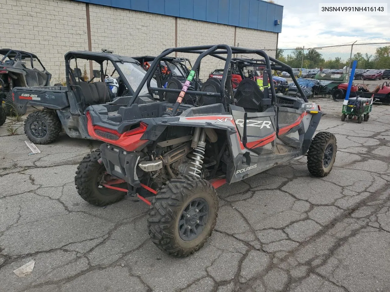 2022 Polaris Rzr Xp 4 1000 Premium VIN: 3NSN4V991NH416143 Lot: 73236644