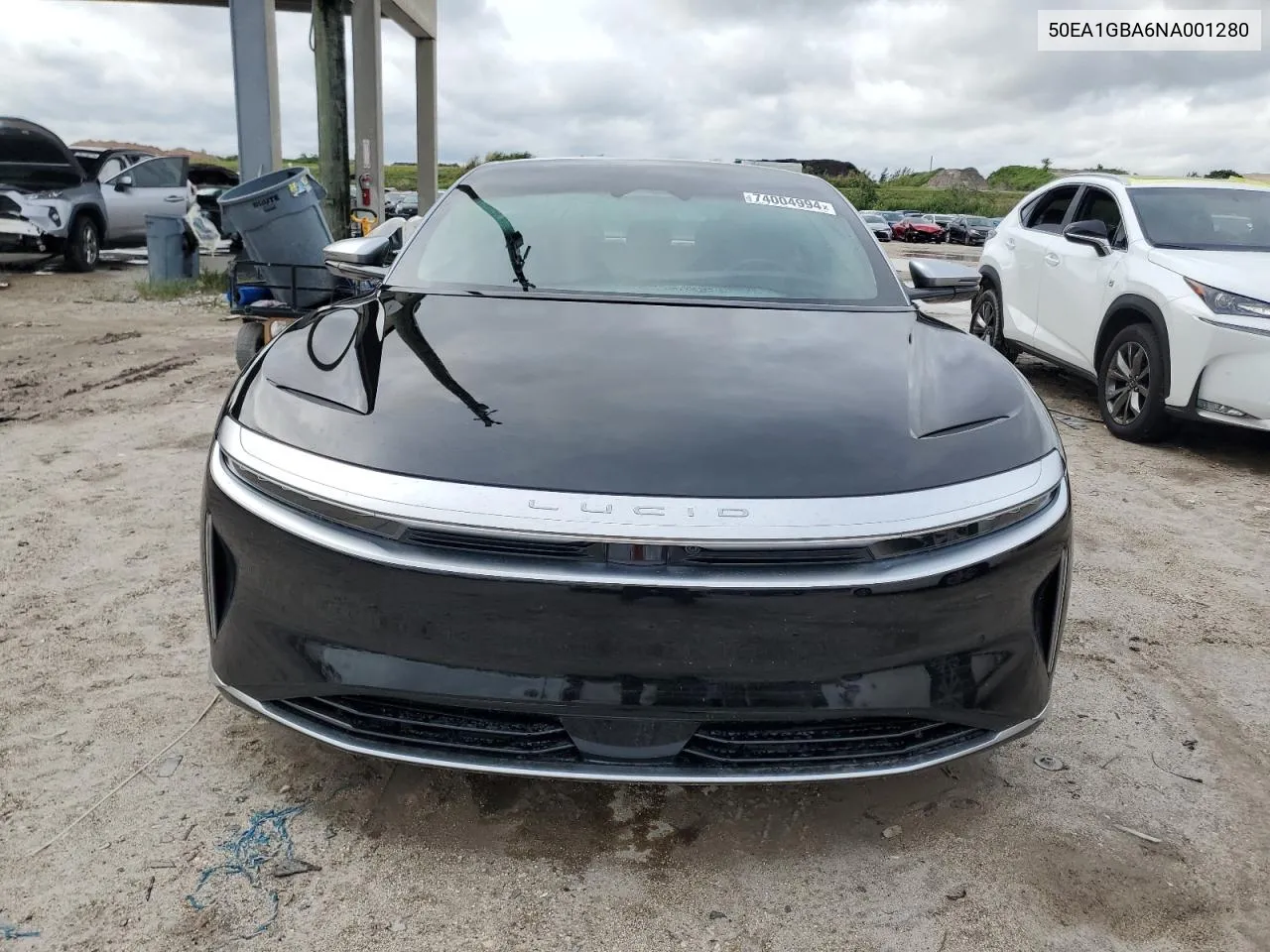 2022 Lucid Motors Air Grand Touring VIN: 50EA1GBA6NA001280 Lot: 74004994