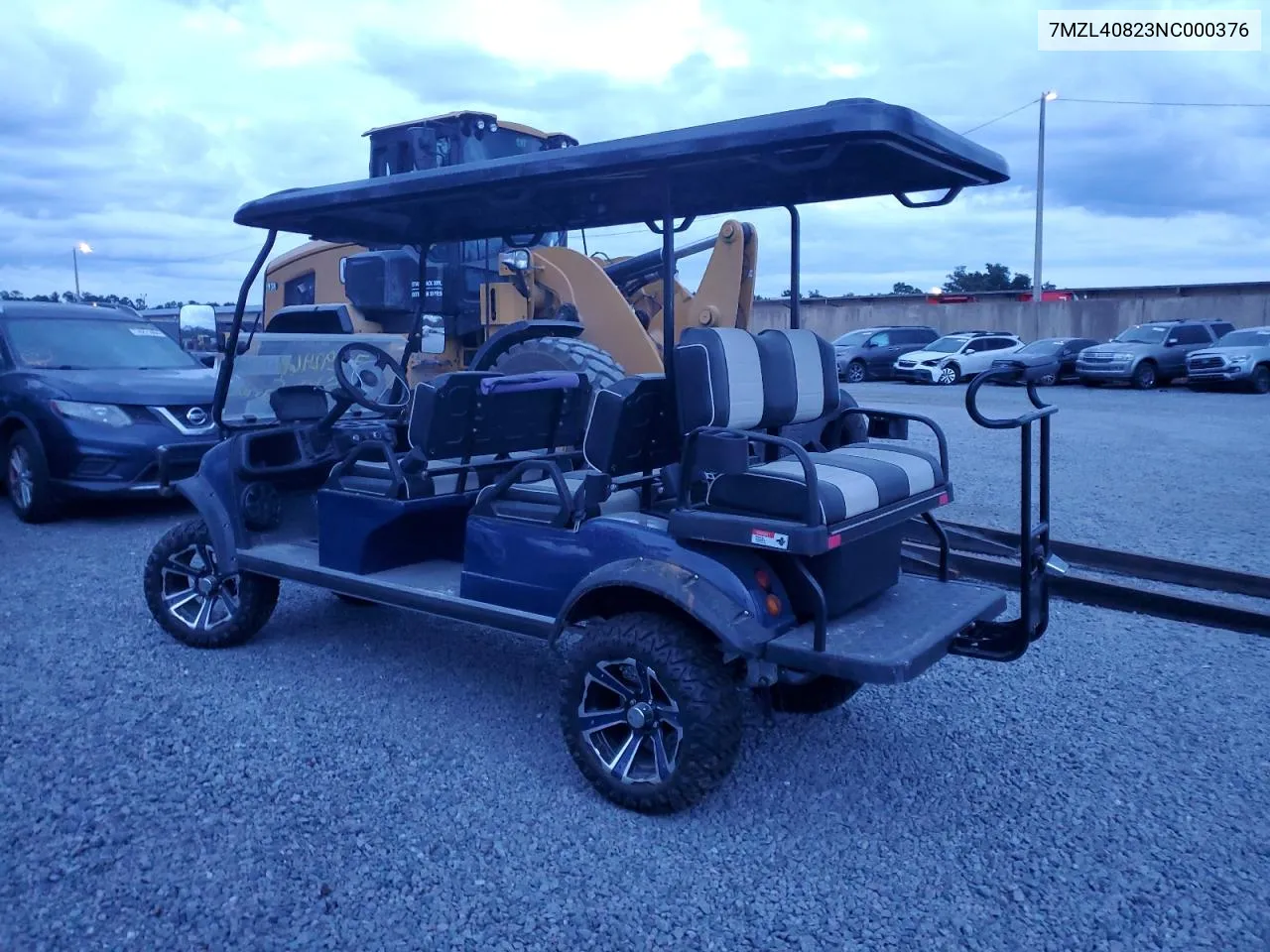 2022 Hdk Golf Cart VIN: 7MZL40823NC000376 Lot: 74292464