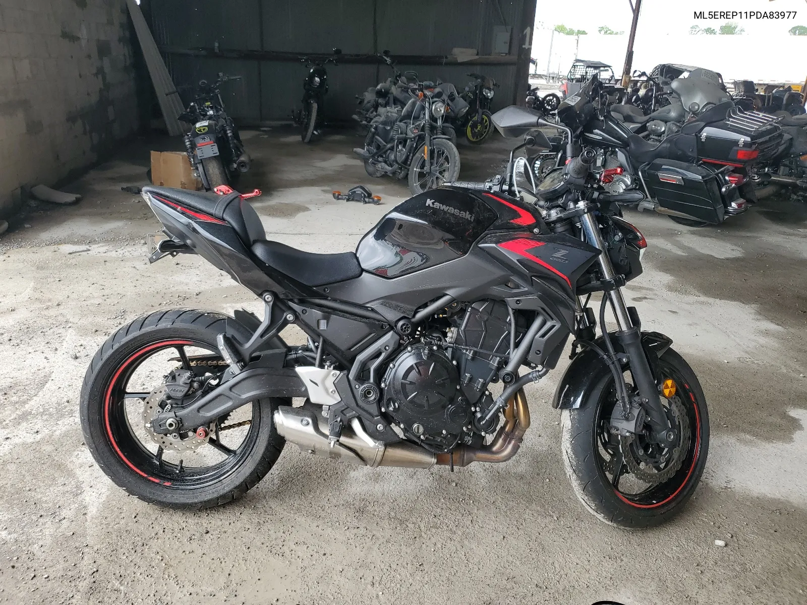 2023 Kawasaki Er650 P VIN: ML5EREP11PDA83977 Lot: 52939364