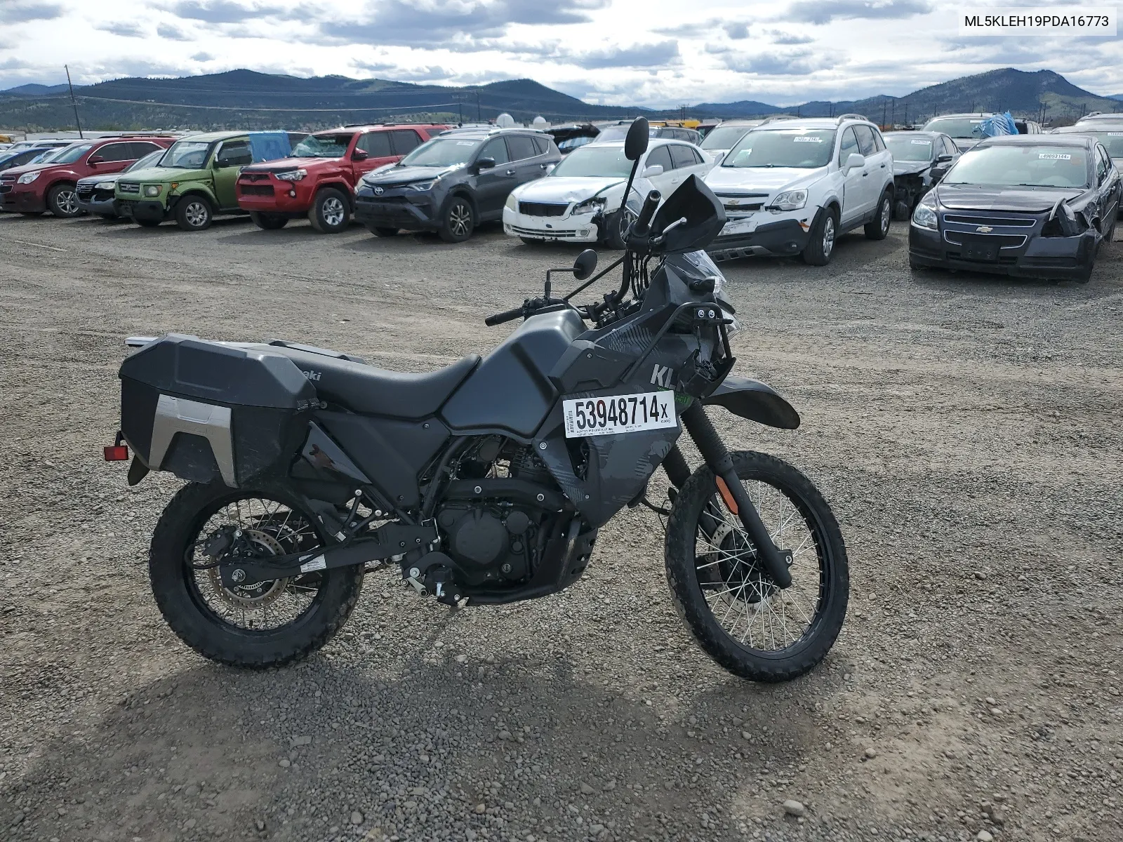 2023 Kawasaki Kl650 H VIN: ML5KLEH19PDA16773 Lot: 53948714