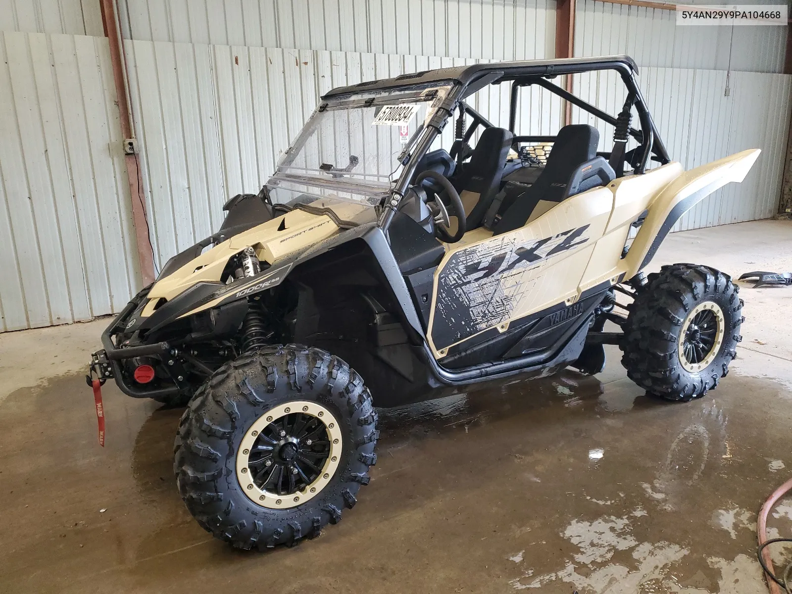 2023 Yamaha Yxz1000 VIN: 5Y4AN29Y9PA104668 Lot: 57800934