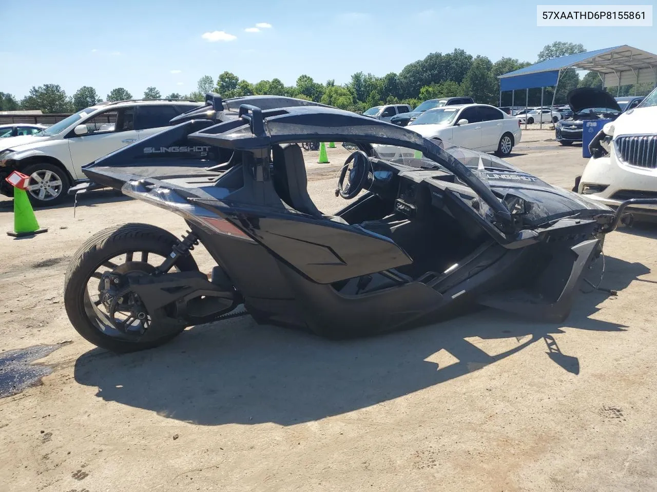 2023 Polaris Slingshot S With Technology Package VIN: 57XAATHD6P8155861 Lot: 58880164