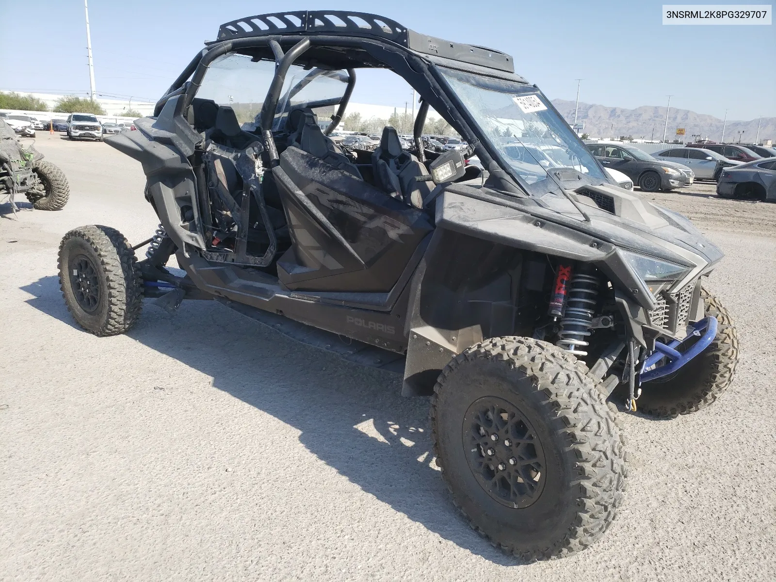 2023 Polaris Rzr Pro R 4 Ultimate Launch Edition VIN: 3NSRML2K8PG329707 Lot: 59140054