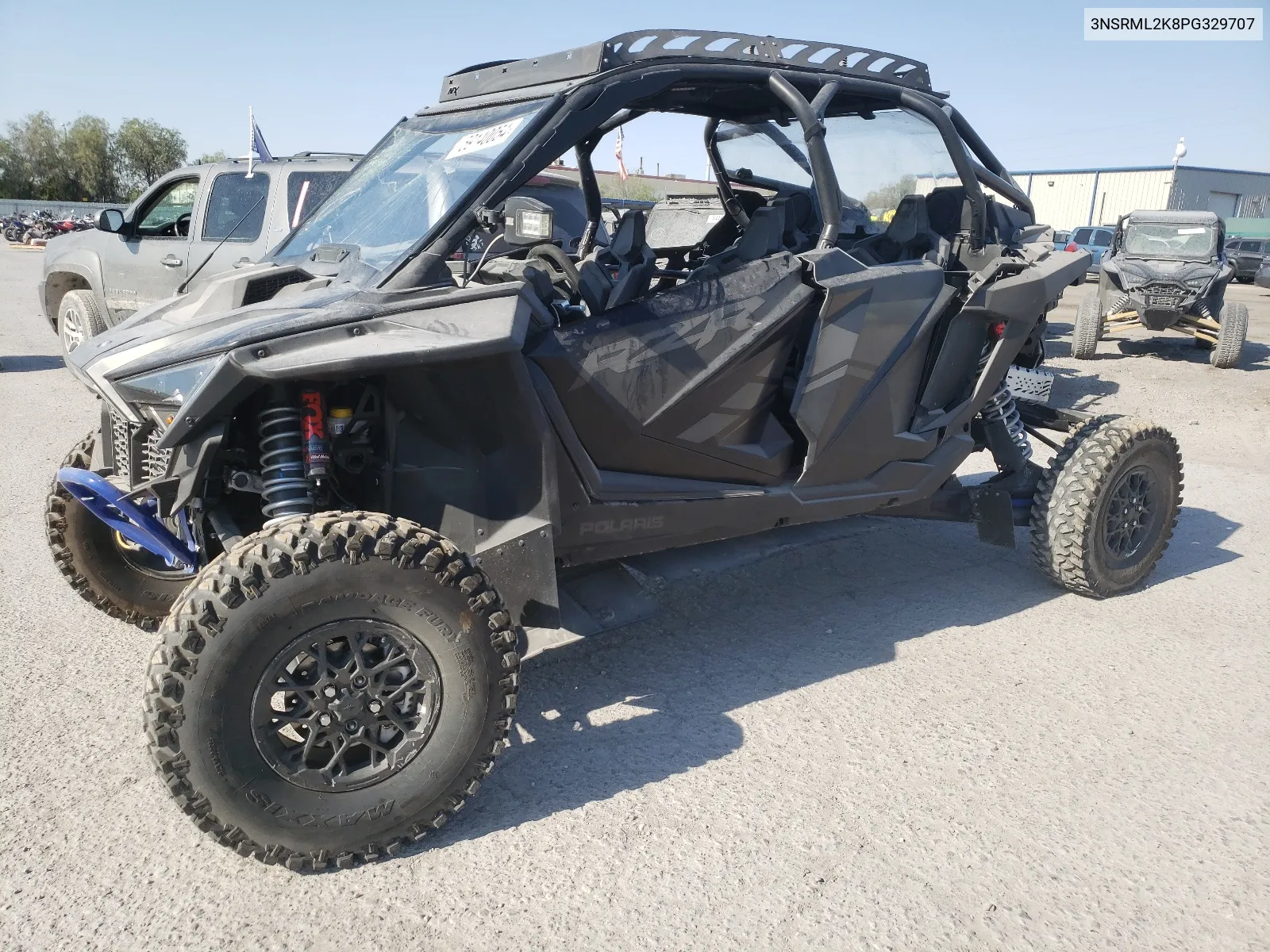 2023 Polaris Rzr Pro R 4 Ultimate Launch Edition VIN: 3NSRML2K8PG329707 Lot: 59140054