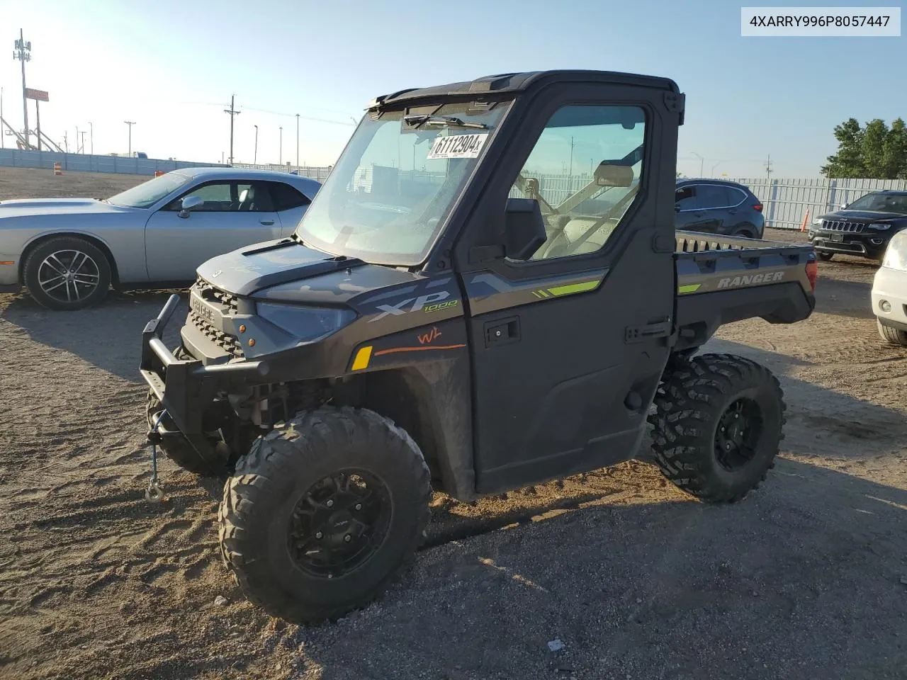 2023 Polaris Ranger Xp 1000 Northstar Ultimate VIN: 4XARRY996P8057447 Lot: 61112904