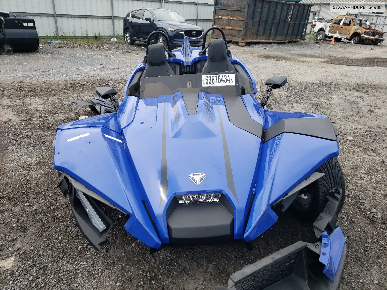 2023 Polaris Slingshot Sl VIN: 57XAAPHD0P8154938 Lot: 63676434