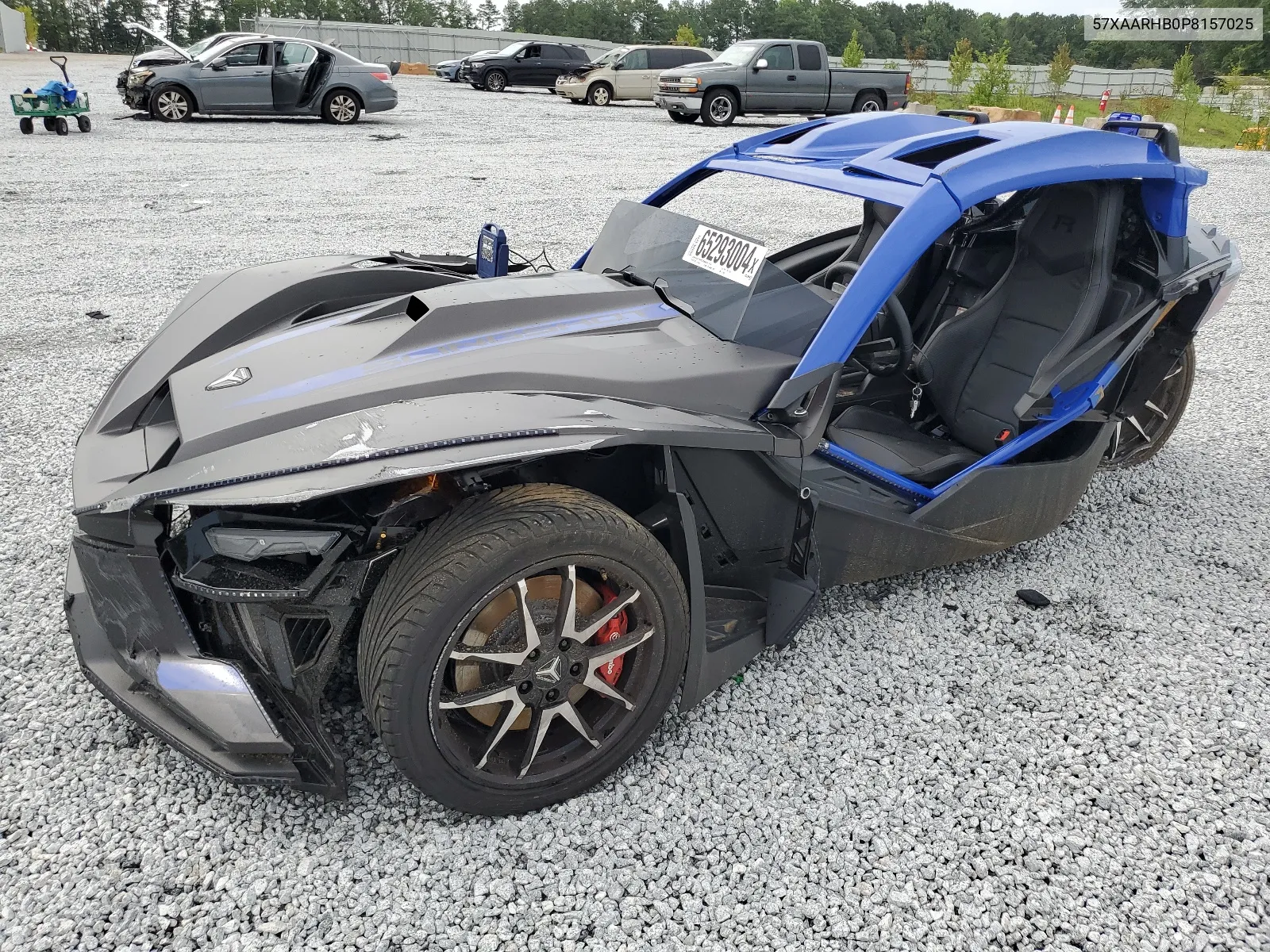 2023 Polaris Slingshot R VIN: 57XAARHB0P8157025 Lot: 65293004