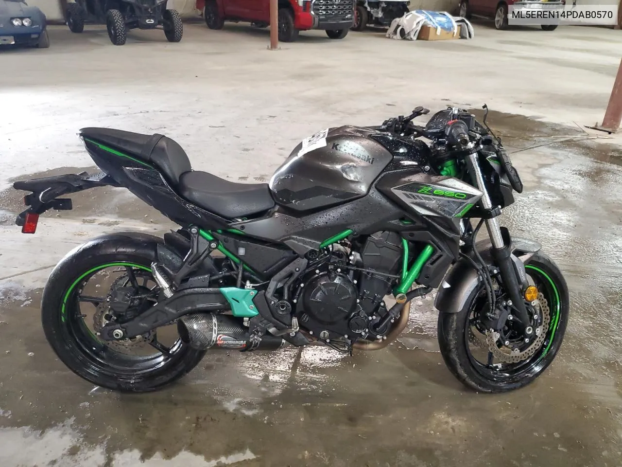 2023 Kawasaki Er650 N VIN: ML5EREN14PDAB0570 Lot: 66465704