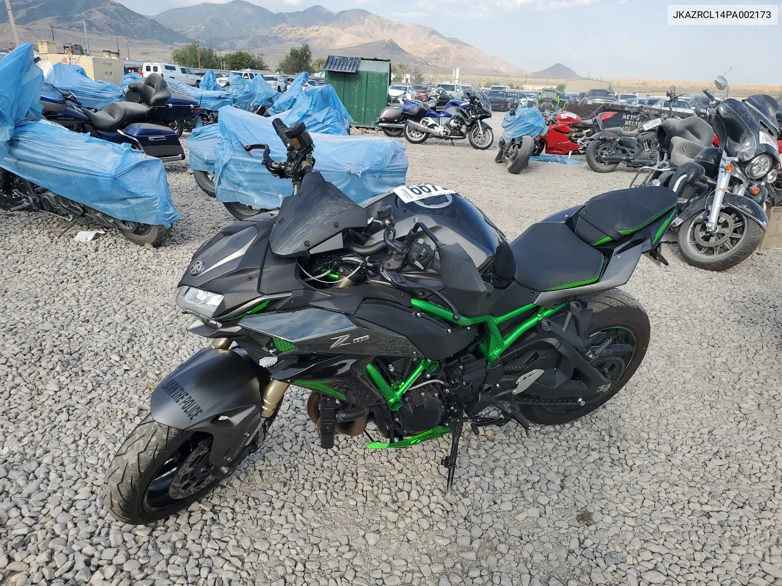 2023 Kawasaki Zr1000 L VIN: JKAZRCL14PA002173 Lot: 66790934