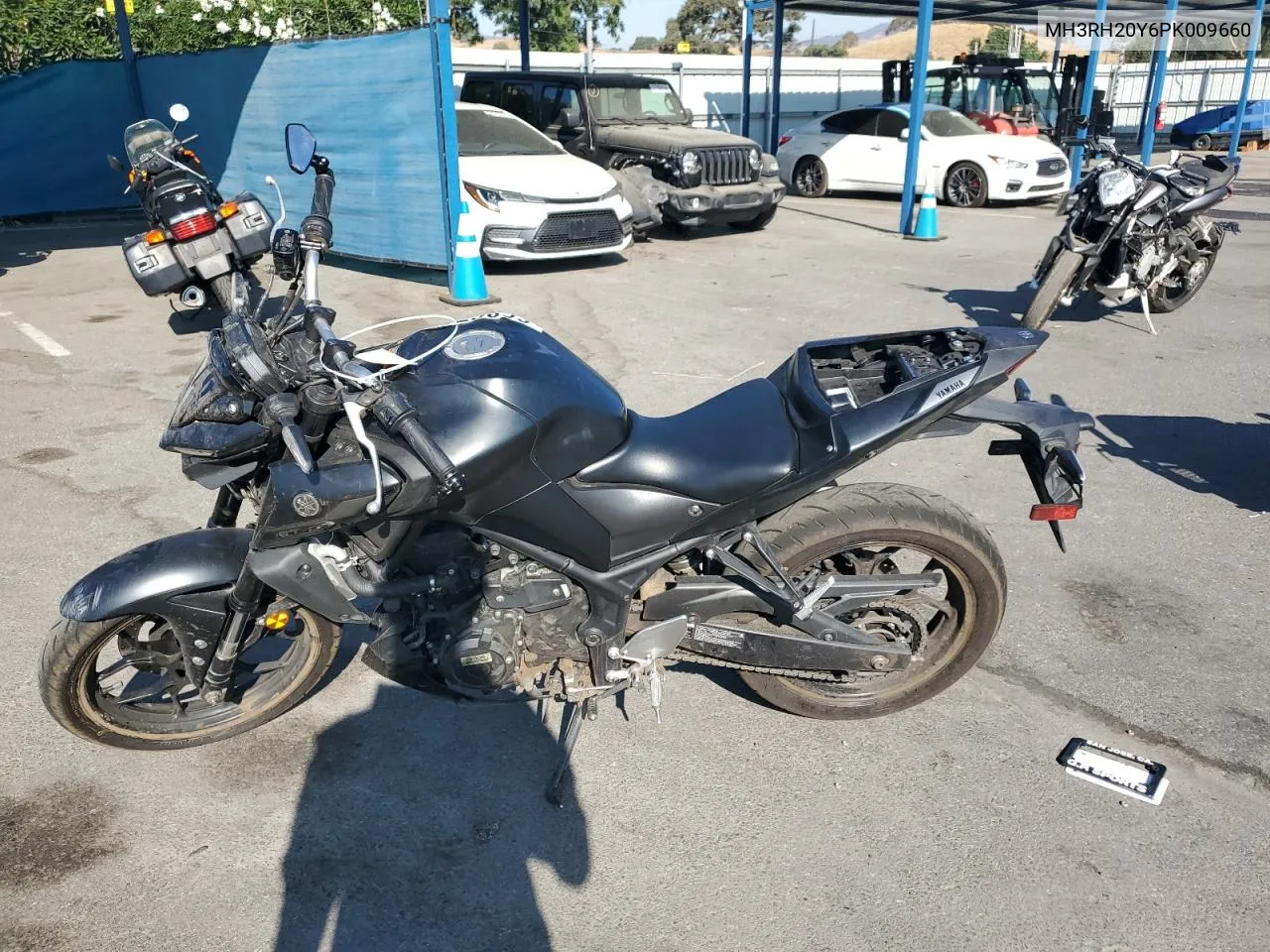 2023 Yamaha Mt-03 VIN: MH3RH20Y6PK009660 Lot: 66867244