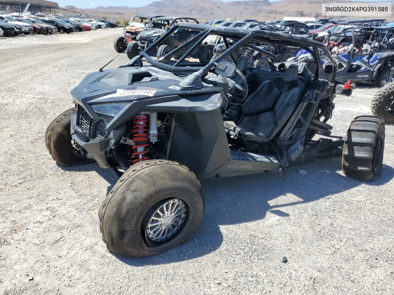 2023 Polaris Rzr Pro R Ultimate VIN: 3NSRGD2K4PG391585 Lot: 67747714