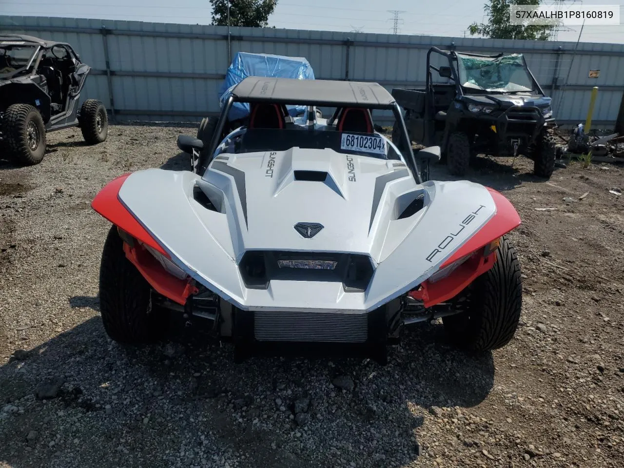 2023 Polaris Slingshot Roush Edition VIN: 57XAALHB1P8160819 Lot: 68102304