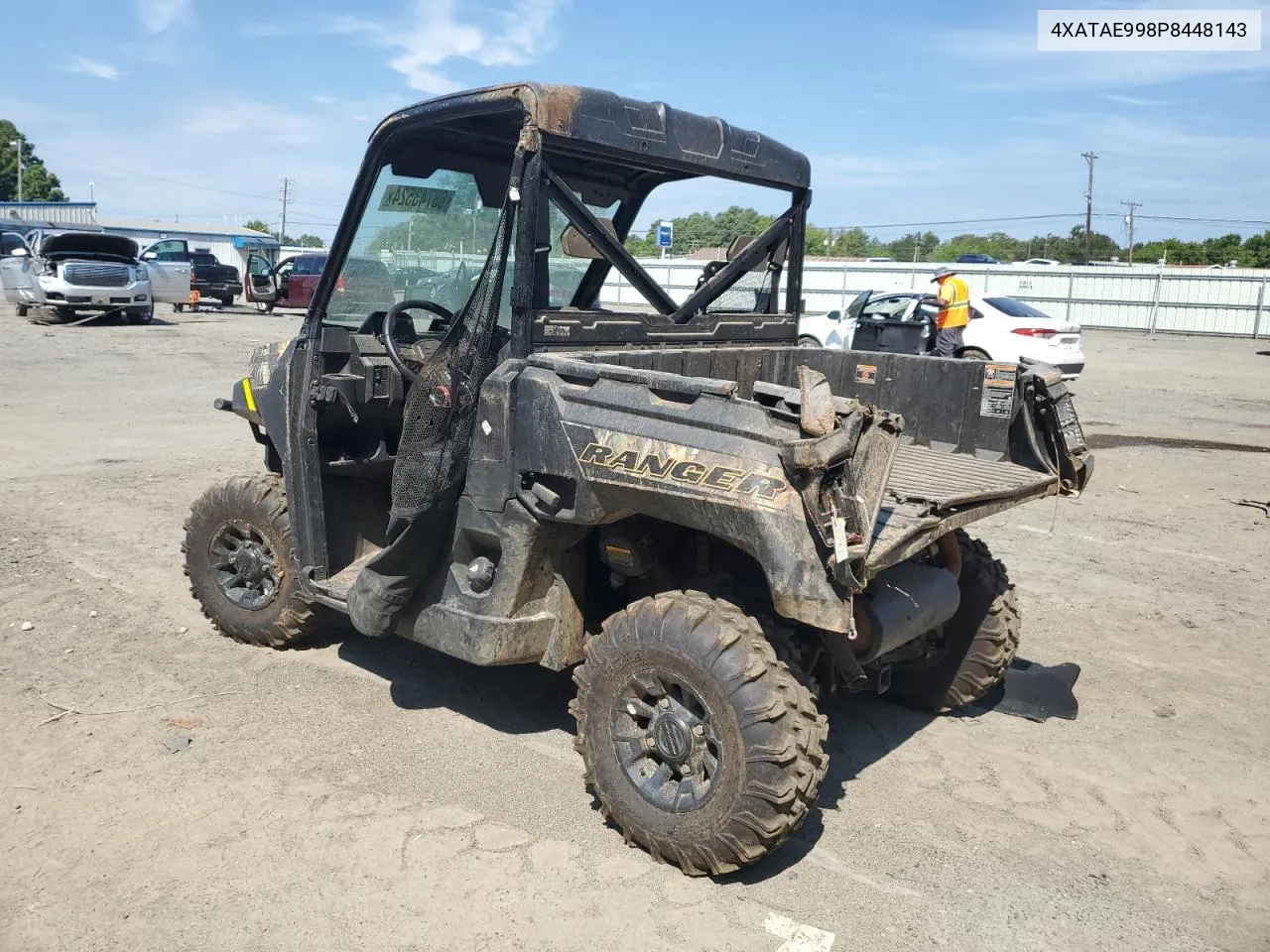 2023 Polaris Ranger 1000 Eps VIN: 4XATAE998P8448143 Lot: 68743524