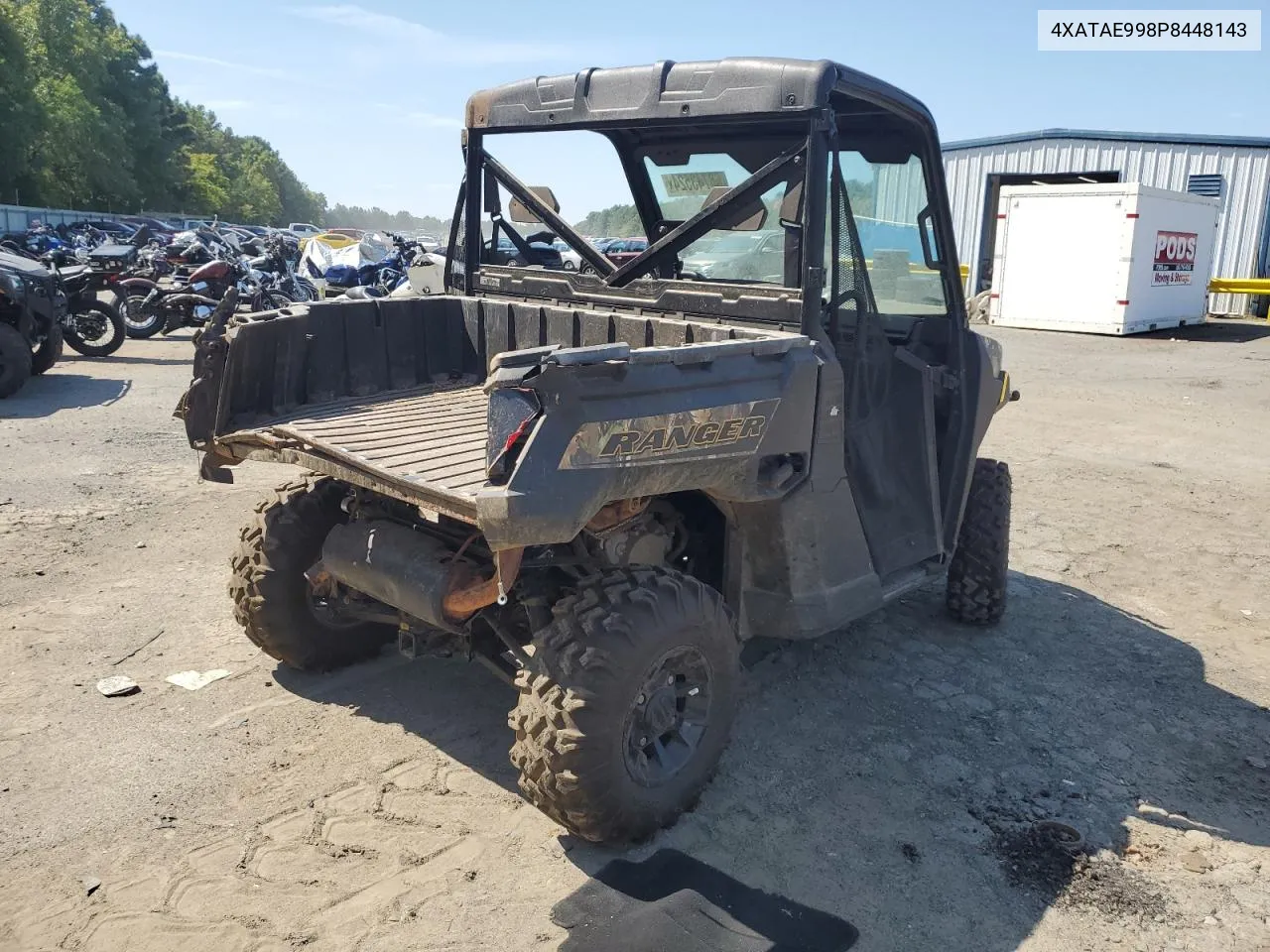 2023 Polaris Ranger 1000 Eps VIN: 4XATAE998P8448143 Lot: 68743524