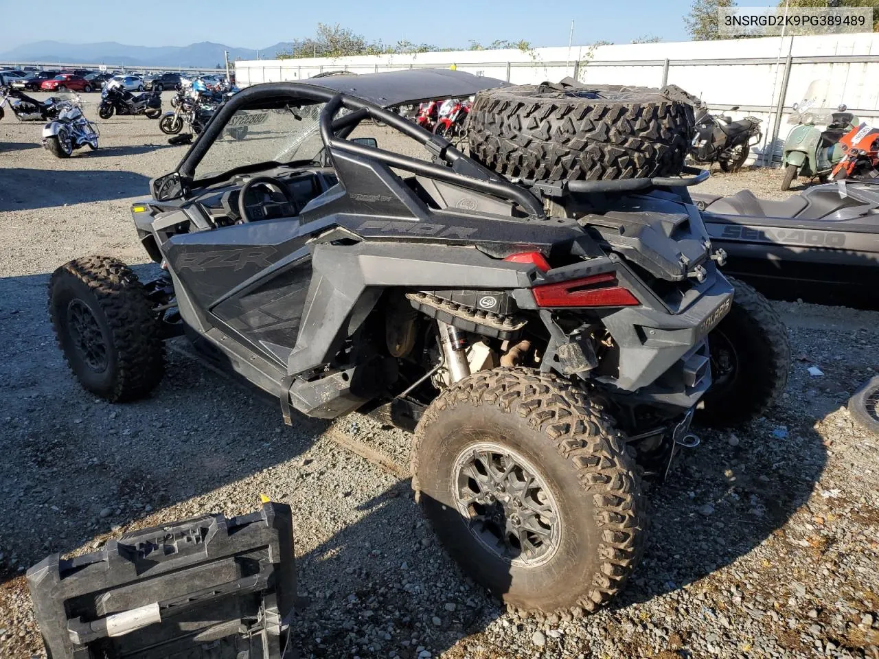 2023 Polaris Rzr Pro R Ultimate VIN: 3NSRGD2K9PG389489 Lot: 68833124