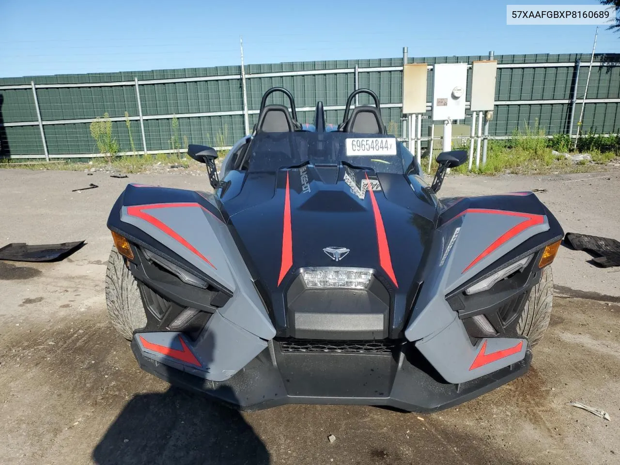 2023 Polaris Slingshot Slr VIN: 57XAAFGBXP8160689 Lot: 69654844