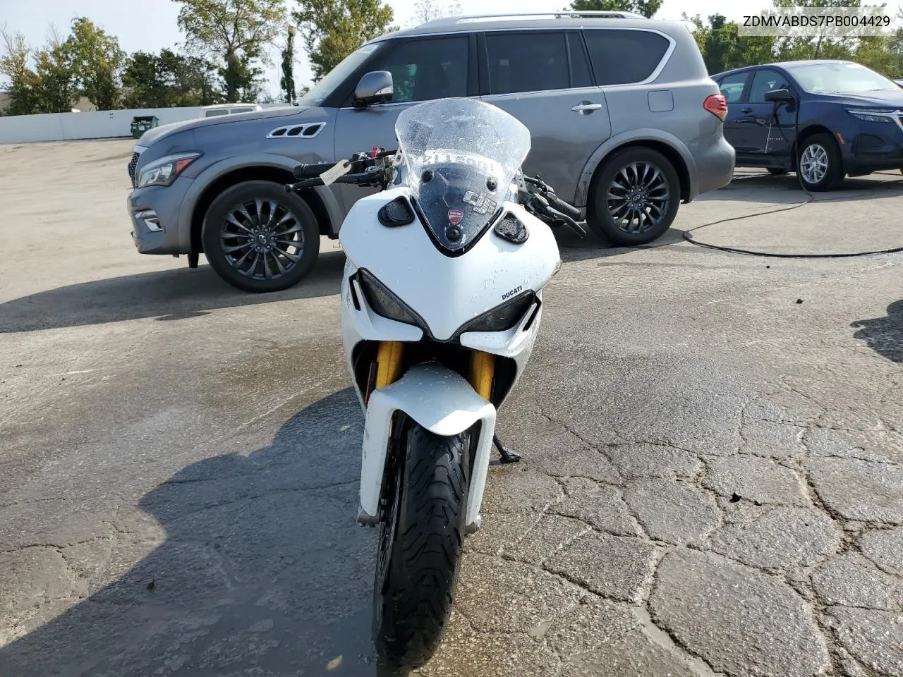 2023 Ducati Supersport VIN: ZDMVABDS7PB004429 Lot: 71065114