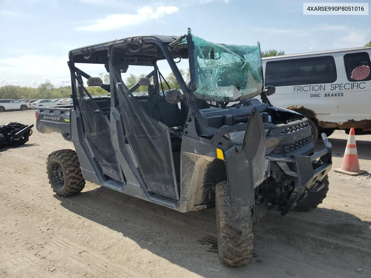 2023 Polaris Ranger Crew Xp 1000 Premium VIN: 4XARSE990P8051016 Lot: 71823794