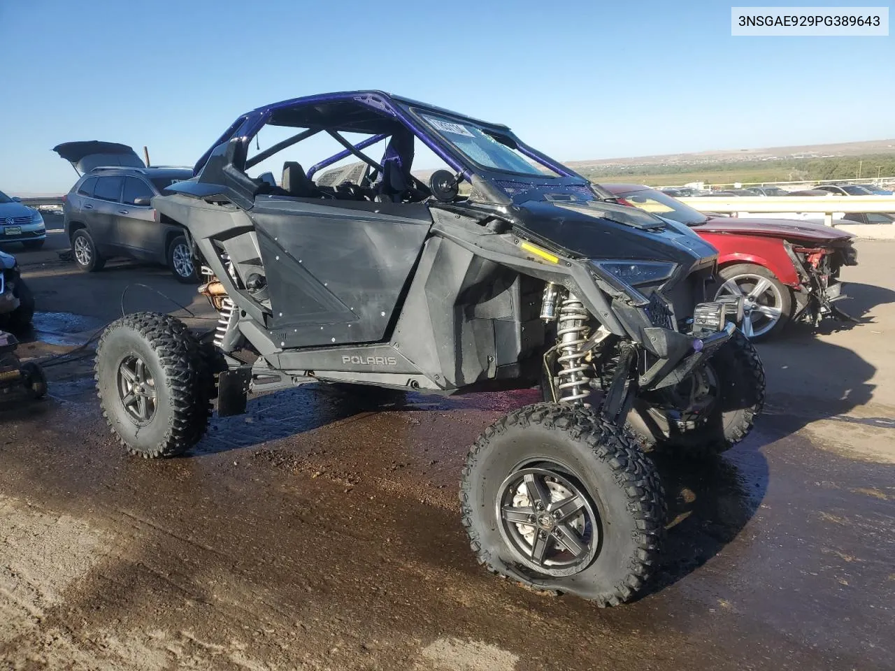 2023 Polaris Rzr Turbo R Sport VIN: 3NSGAE929PG389643 Lot: 71837134