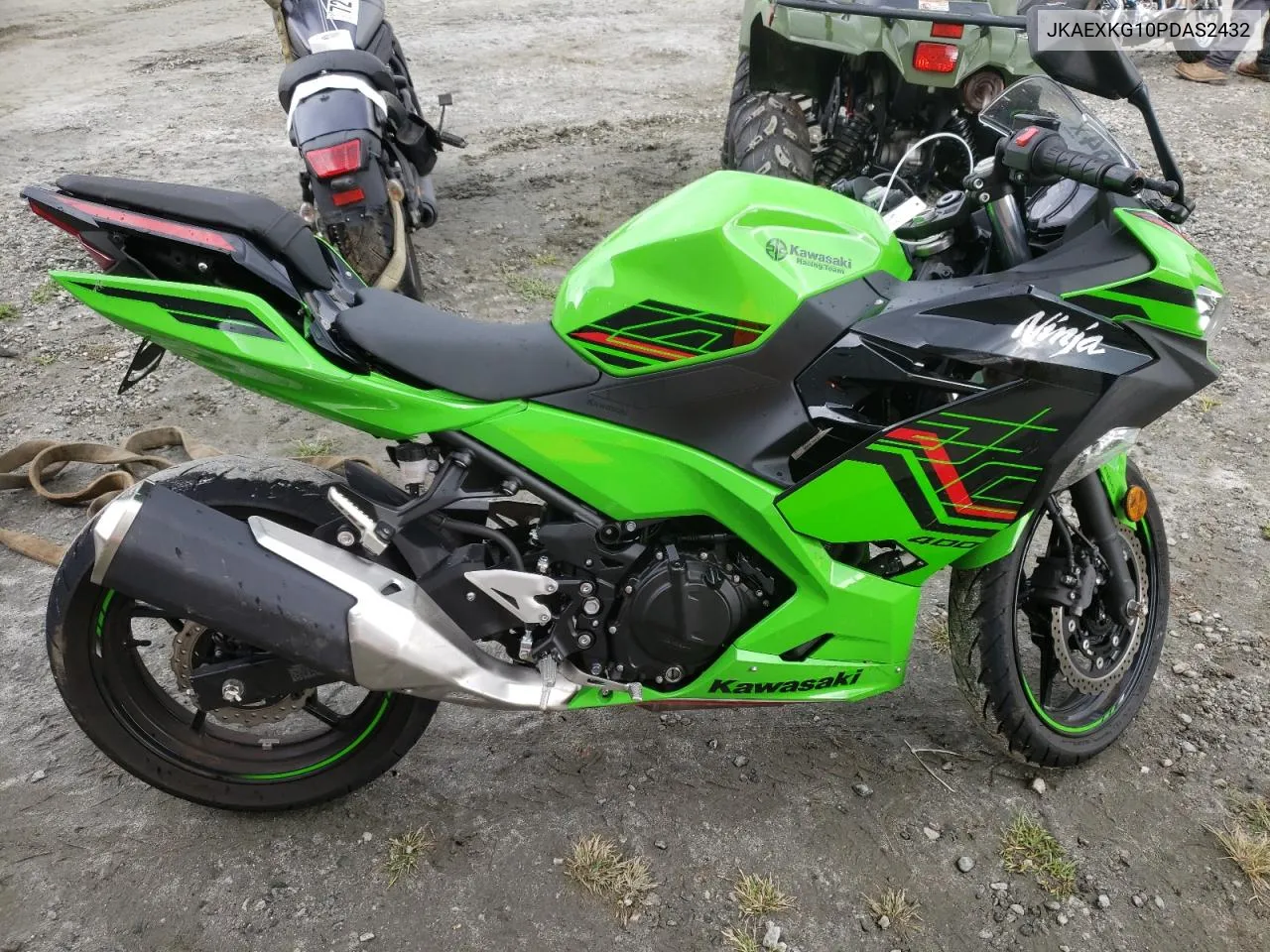 2023 Kawasaki Ex400 VIN: JKAEXKG10PDAS2432 Lot: 72172064