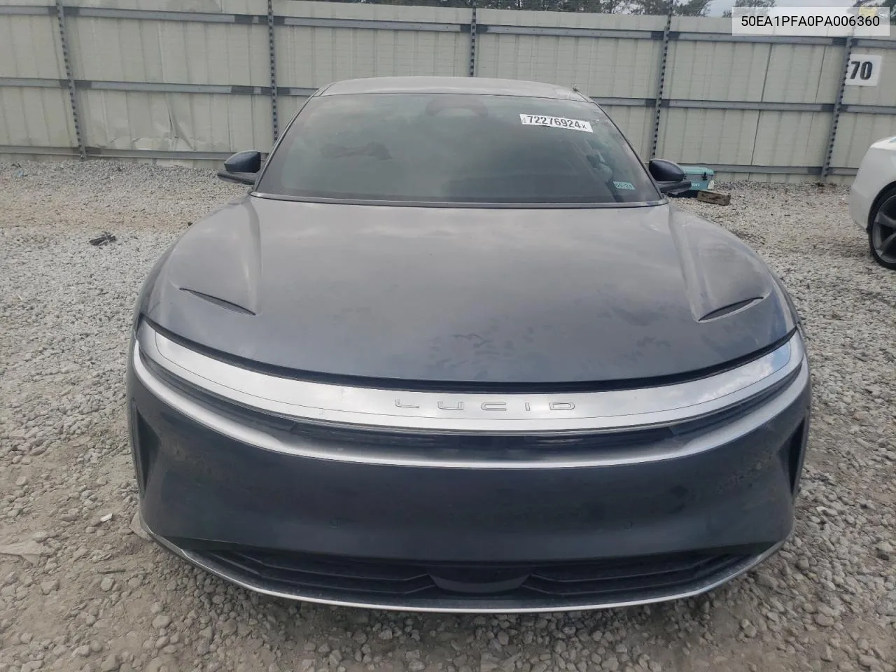 2023 Lucid Motors Air Pure VIN: 50EA1PFA0PA006360 Lot: 72276924