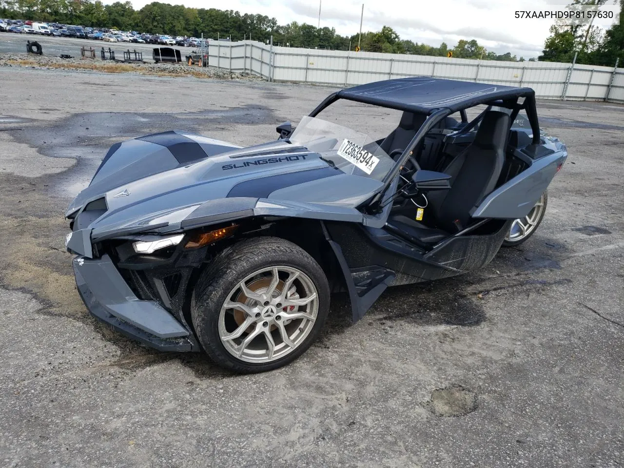 2023 Polaris Slingshot Sl VIN: 57XAAPHD9P8157630 Lot: 72363594