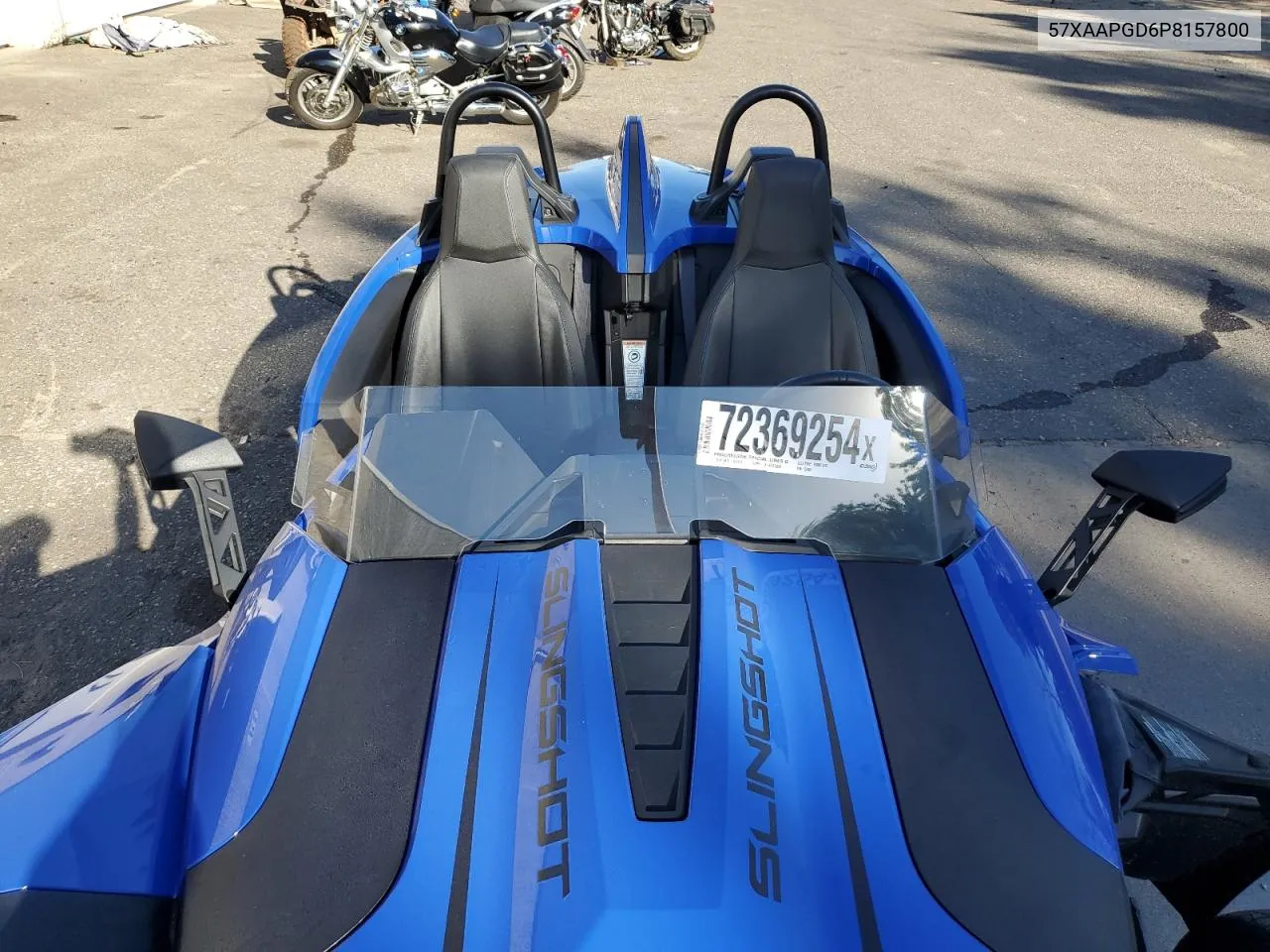 2023 Polaris Slingshot Sl VIN: 57XAAPGD6P8157800 Lot: 72369254